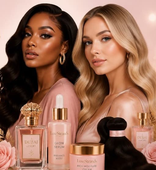 LuxeStrand beauty, hair, and Dubai perfumes